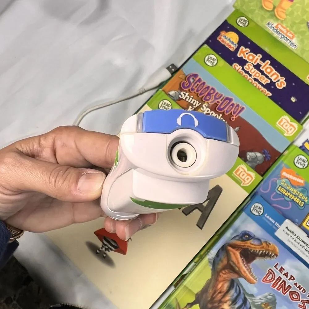 27 Leap Frog Tag/LeapReader Early Reading Interactive Books Lot + Pen, USB